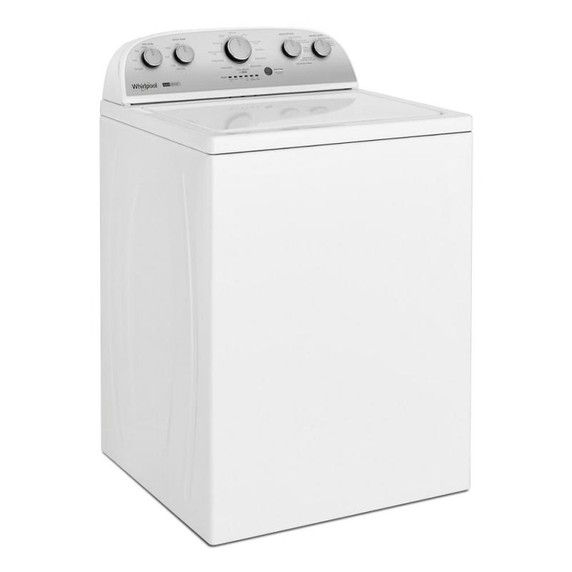 4.4–4.5 Cu. Ft. Whirlpool® Top Load Washer with Removable Agitator WTW4957PW