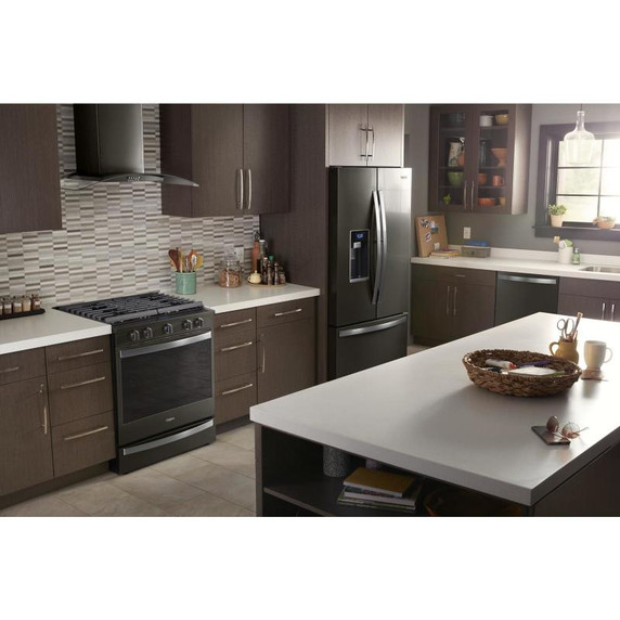 Whirlpool® 6.4 cu. ft. Smart Slide-in Electric Range with Air Fry, when Connected YWEE750H0HV Whirlpool® 6.4 cu. ft. Smart Slide-in Electric Range with Air Fry, when Connected YWEE750H0HV
