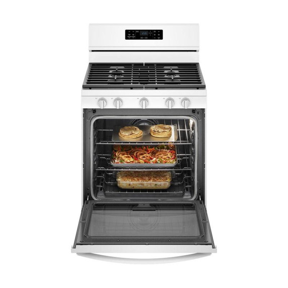 Whirlpool® 5.8 Cu. Ft. Freestanding Gas Range with Frozen Bake™ Technology WFG775H0HW