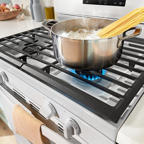 Whirlpool® 30-inch Self Clean Gas Range with No Preheat Mode WFGS3530RW