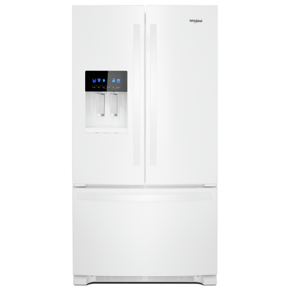 Whirlpool® 36” Freestanding French Door Refrigerator - 24.7 cu. ft. WRF555SDHW