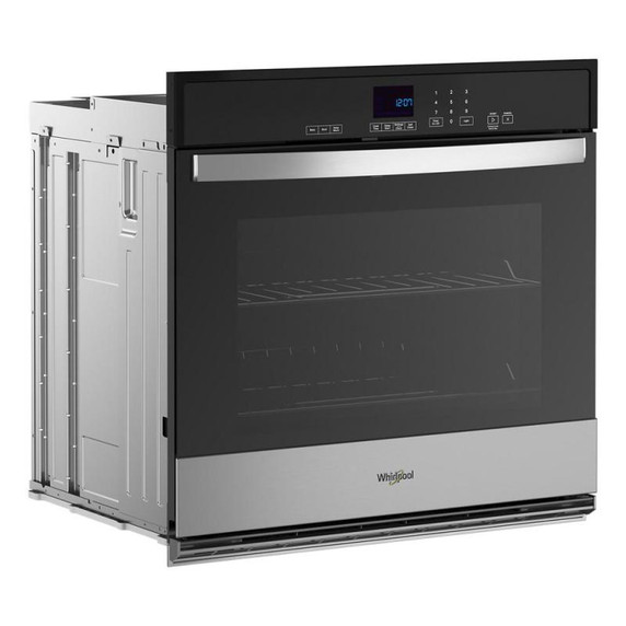 Whirlpool® 5.0 Cu. Ft. Single Self-Cleaning Wall Oven WOES3030LS Whirlpool® 5.0 Cu. Ft. Single Self-Cleaning Wall Oven WOES3030LS