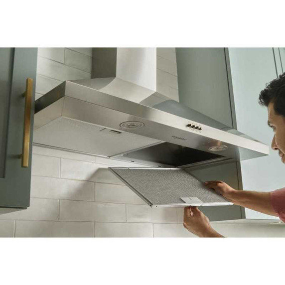 Whirlpool® 30" Chimney Wall  Mount Range Hood WVW53UC0LS