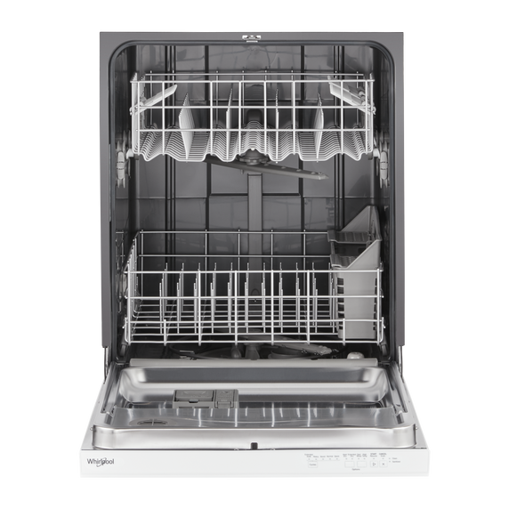 Whirlpool® Quiet Dishwasher with Boost Cycle and Pocket Handle WDP540HAMW