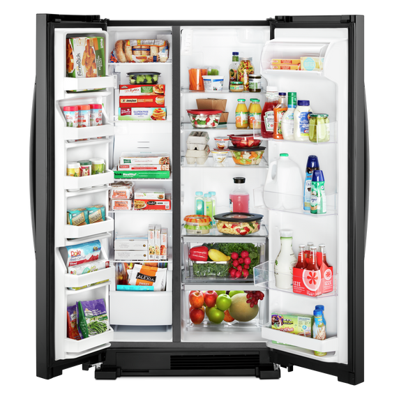 Whirlpool® 36-inch Wide Side-by-Side Refrigerator - 25 cu. ft. WRS315SNHB