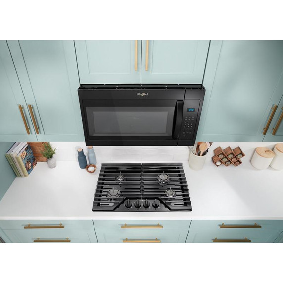 Whirlpool® 1.7 cu. ft. Microwave Hood Combination with Electronic Touch Controls YWMH31017HB Whirlpool® 1.7 cu. ft. Microwave Hood Combination with Electronic Touch Controls YWMH31017HB