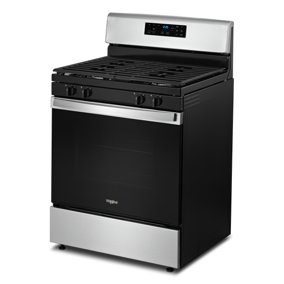 Whirlpool® 5.0 Cu. Ft. Freestanding Gas Range with Storage Drawer WFG515S0MS