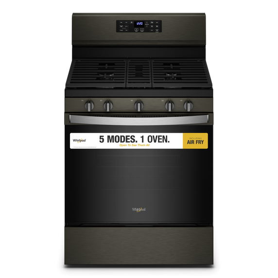 5.0 Cu. Ft. Whirlpool® Gas 5-in-1 Air Fry Oven WFG550S0LV