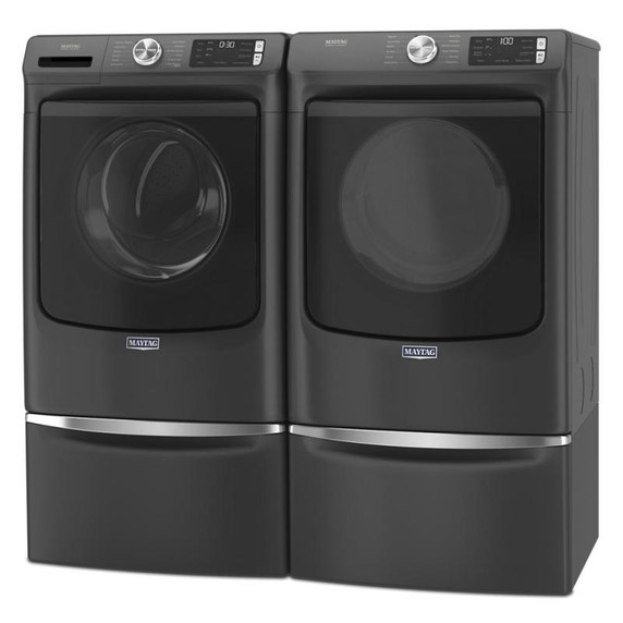 Maytag® Front Load Washer with Extra Power and 16-Hr Fresh Hold® option - 5.5 cu. ft. IEC MHW6630MBK