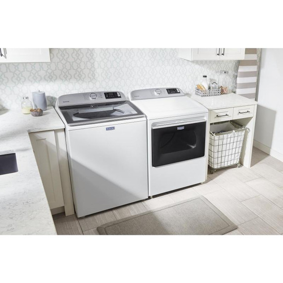 Maytag® Smart Top Load Gas Dryer with Extra Power Button - 7.4 cu. ft. MGD6230HW