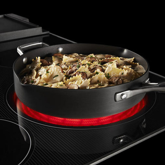 Maytag® 36-Inch Electric Cooktop with Reversible Grill and Griddle MEC8836HS