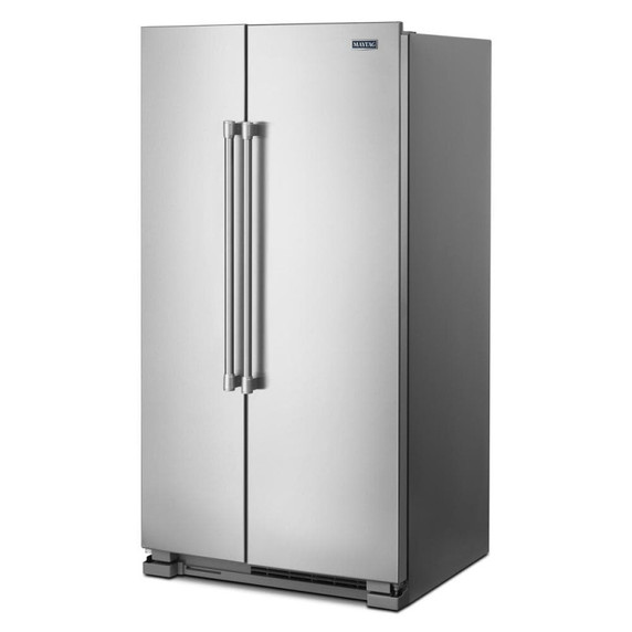 Maytag® 36-Inch Wide Side-by-Side Refrigerator - 25 cu. ft. MSS25N4MKZ