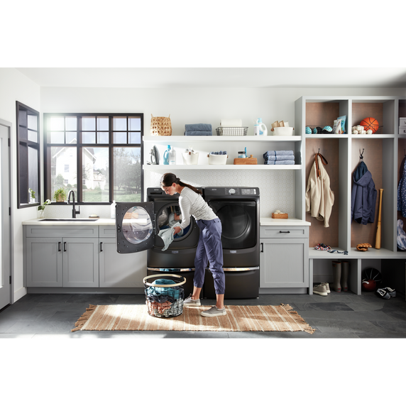 Maytag® Front Load Washer with Extra Power and 12-Hr Fresh Spin™ option - 5.2 cu. ft. MHW5630MBK