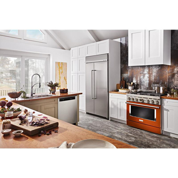 Kitchenaid® 44 dBA Dishwasher with 360° Max Jets™ Third Rack and LED Interior Lighting KDPM804KPS