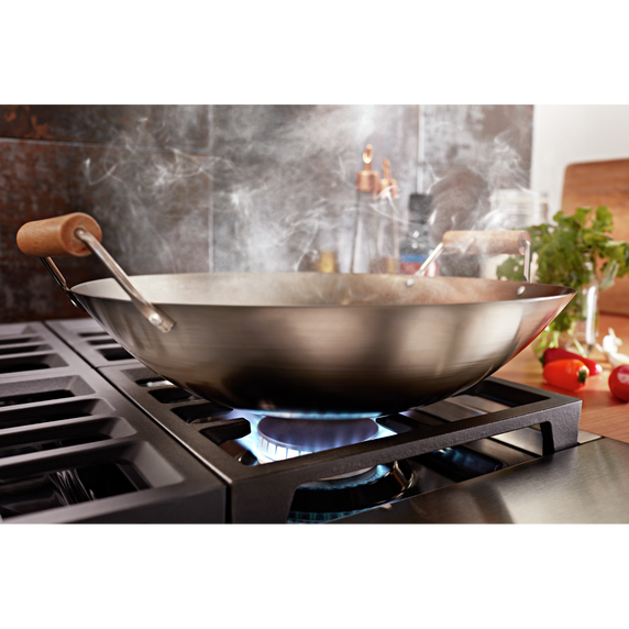 KitchenAid® 36'' Smart Commercial-Style Dual Fuel Range with 6 Burners KFDC506JPA