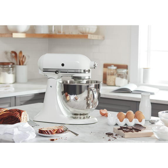 Kitchenaid® Artisan® Series 5 Quart Tilt-Head Stand Mixer KSM150PSWH