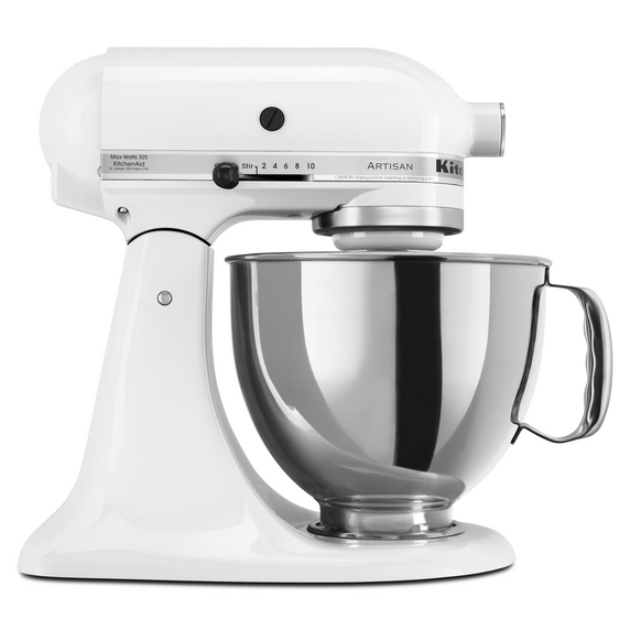 Kitchenaid® Artisan® Series 5 Quart Tilt-Head Stand Mixer KSM150PSWH