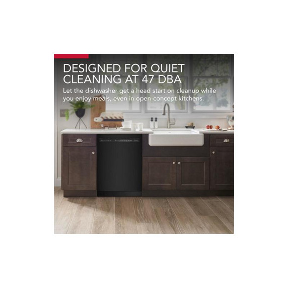 Kitchenaid® 47 dBA Two-Rack Dishwasher with ProWash™ Cycle KDFE104KBL Kitchenaid® 47 dBA Two-Rack Dishwasher with ProWash™ Cycle KDFE104KBL