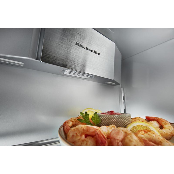 Kitchenaid® 30 Cu. Ft. 48" Built-In Side-by-Side Refrigerator with PrintShield™ Finish KBSN708MPS