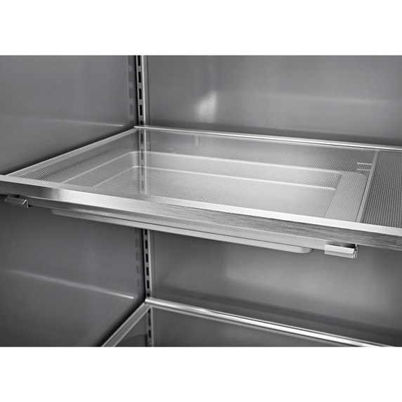 Kitchenaid® 30 Cu. Ft. 48" Built-In Side-by-Side Refrigerator with PrintShield™ Finish KBSN708MPS