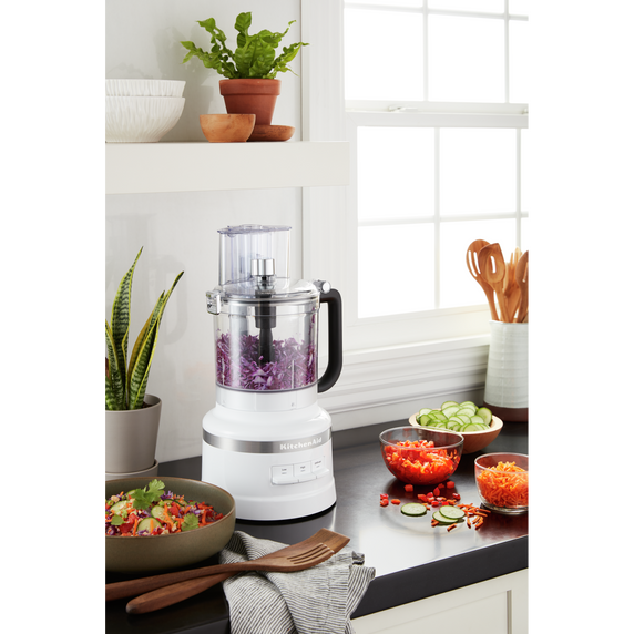 Kitchenaid® 13-Cup Food Processor with Dicing Kit KFP1319WH