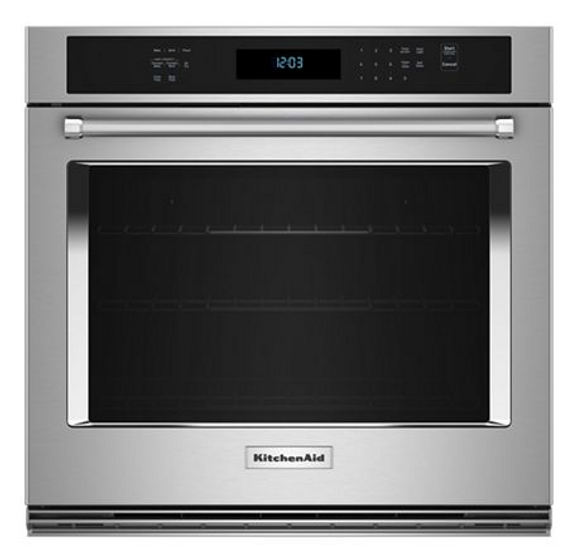 KitchenAid® 30 Single Wall Oven with Air Fry Mode KOES530PPS