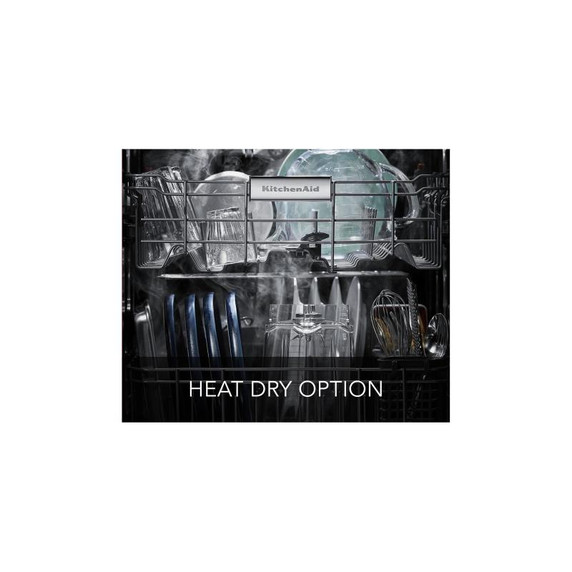Kitchenaid® 44 dBA Dishwasher in PrintShield™ Finish with 360° Max Jets™ Third Rack KDTM404KPS