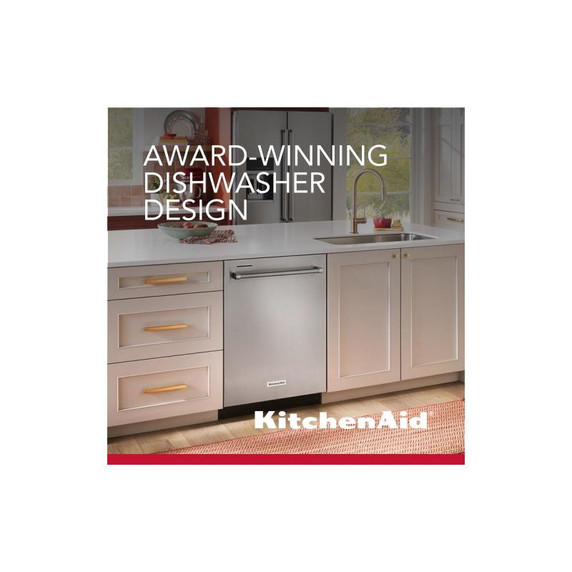 Kitchenaid® 44 dBA Dishwasher in PrintShield™ Finish with 360° Max Jets™ Third Rack KDTM404KPS Kitchenaid® 44 dBA Dishwasher in PrintShield™ Finish with 360° Max Jets™ Third Rack KDTM404KPS