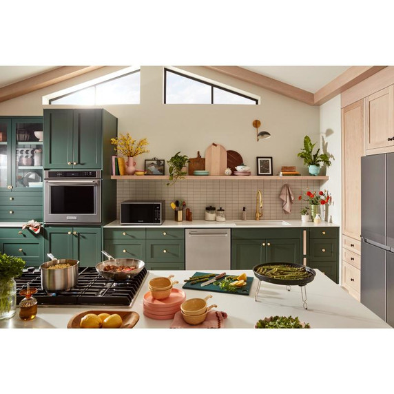 Kitchenaid® 36" 5 Burner Gas Downdraft Cooktop KCGD506GSS