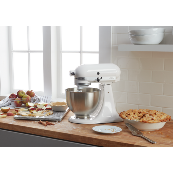 Kitchenaid® Classic™ Series 4.5 Quart Tilt-Head Stand Mixer K45SSWH