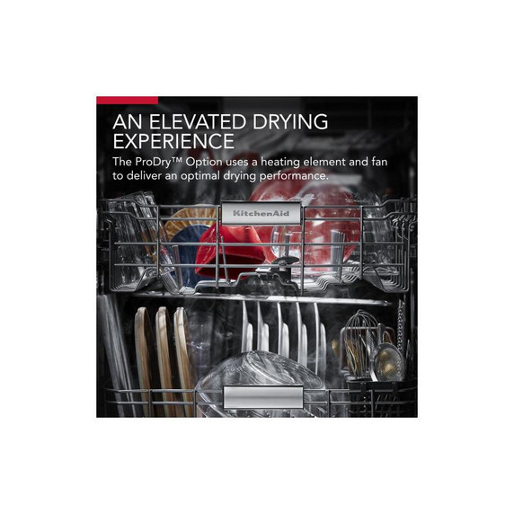 Kitchenaid® 44 dBA Dishwasher in PrintShield™ Finish with 360° Max Jets™ Third Rack KDPM604KPS Kitchenaid® 44 dBA Dishwasher in PrintShield™ Finish with 360° Max Jets™ Third Rack KDPM604KPS