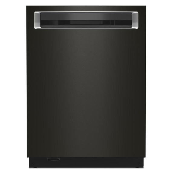 Kitchenaid® 44 dBA Dishwasher in PrintShield™ Finish with 360° Max Jets™ Third Rack KDPM604KBS
