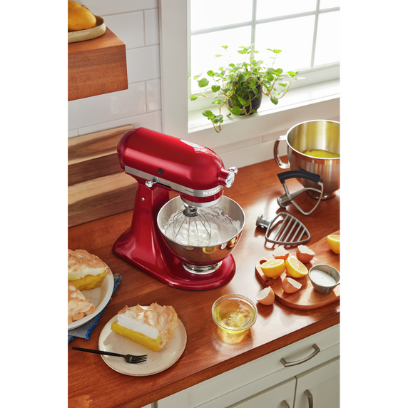 Kitchenaid® Artisan® Series 5 Quart Tilt-Head Stand Mixer with Premium Accessory Pack KSM195PSCA