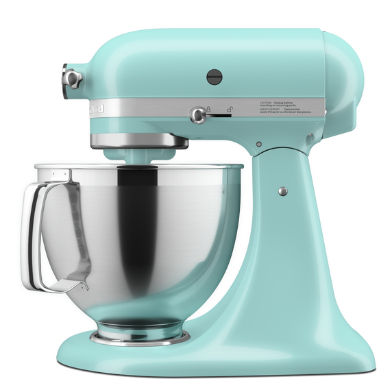 Kitchenaid® Artisan® Series 5 Quart Tilt-Head Stand Mixer with Premium Accessory Pack KSM195PSMI