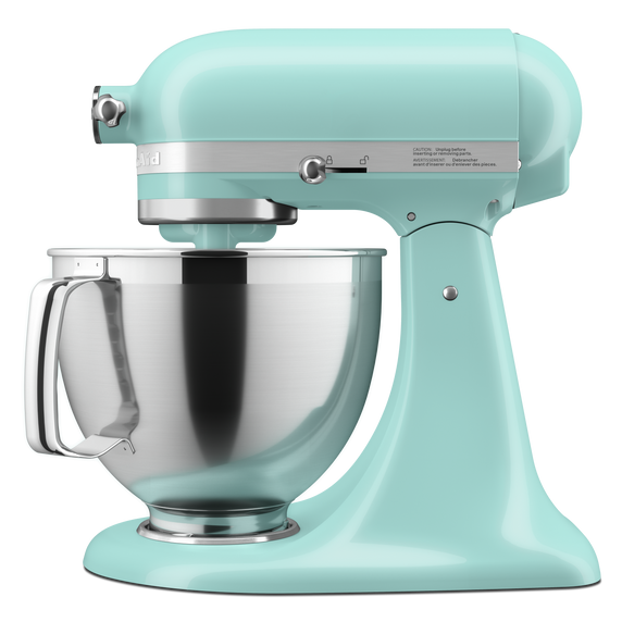 Kitchenaid® Artisan® Series 5 Quart Tilt-Head Stand Mixer with Premium Accessory Pack KSM195PSMI