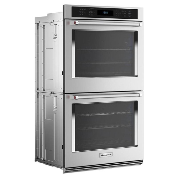 KitchenAid® 30" Double Wall Oven with Air Fry Mode KOED530PSS