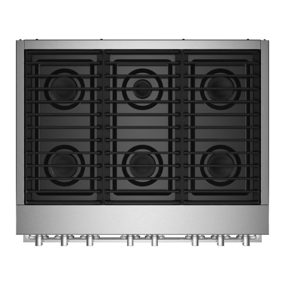 Jennair® 36" NOIR™ Dual-Fuel Professional-Style Range JDRP436HM