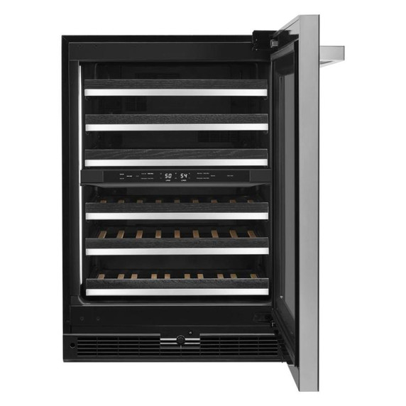 Jennair® NOIR™ 24" Built-In Undercounter Wine Cellar, Right Swing JUWFR242HM