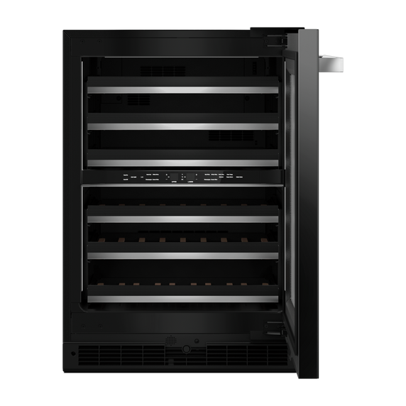 Jennair® NOIR™ 24 Built-In Undercounter Wine Cellar - RIght Swing JUWFR242HM