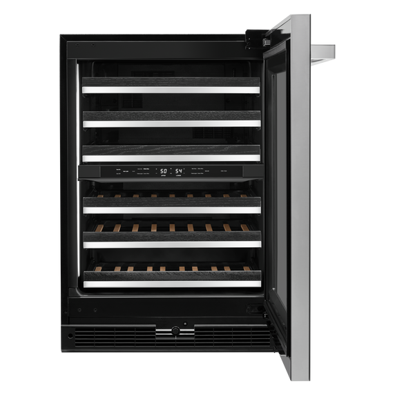 Jennair® NOIR™ 24 Built-In Undercounter Wine Cellar - RIght Swing JUWFR242HM