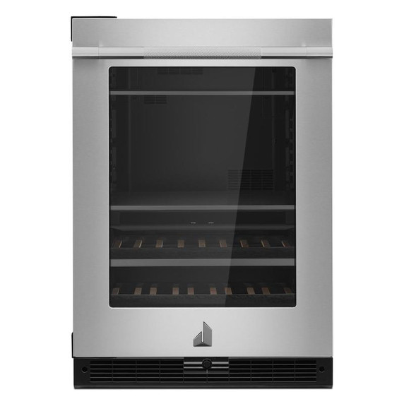 Jennair® RISE™ 24" Built-In Undercounter Beverage Center, Left Swing JUBFL242HL Jennair® RISE™ 24" Built-In Undercounter Beverage Center, Left Swing JUBFL242HL