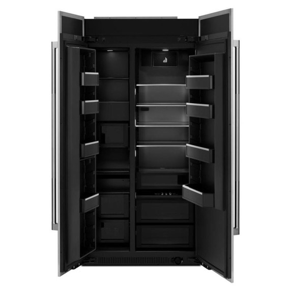 Jennair® Panel-Ready 42" Built-In Side-By-Side Refrigerator JBSFS42NMX