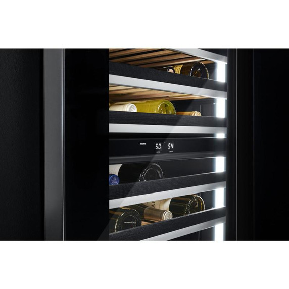 Jennair® NOIR™ 24" Built-In Undercounter Wine Cellar, Left Swing JUWFL242HM Jennair® NOIR™ 24" Built-In Undercounter Wine Cellar, Left Swing JUWFL242HM