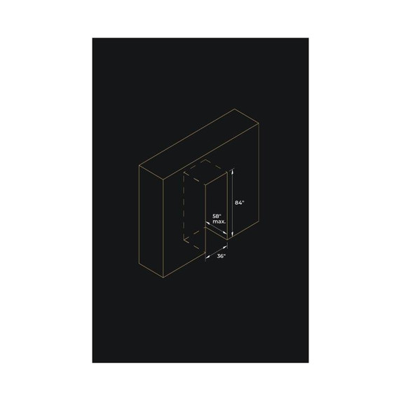 Jenn-Air® 36” Fully Integrated Built-In Bottom-Freezer Refrigerator (Left-Hand Door Swing) JB36NXFXLE