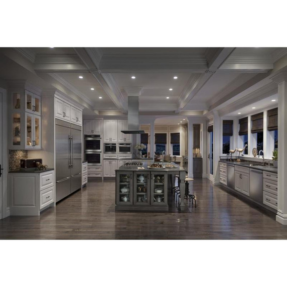 Jenn-Air® 36” Fully Integrated Built-In Bottom-Freezer Refrigerator (Left-Hand Door Swing) JB36NXFXLE