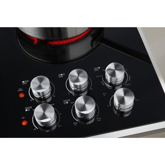 Jennair® 36" JX3™ Electric Downdraft Cooktop JED3536GS