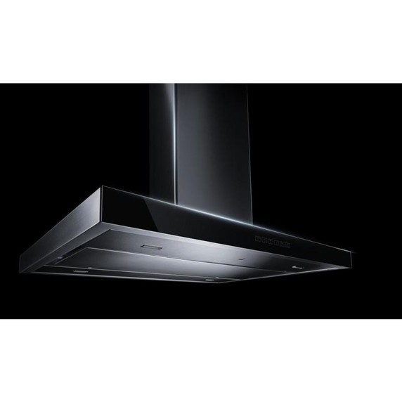Jennair® Lustre Stainless 36" Pyramid Style Island Mount Canopy Hood JXI8536HS