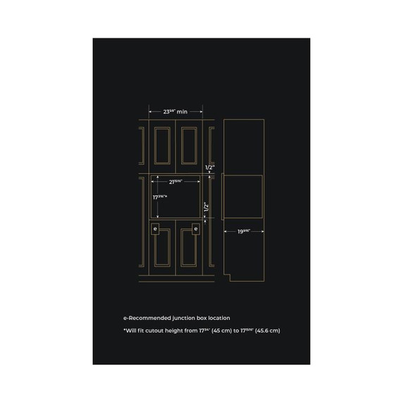 Jennair® NOIR 60cm Built-In Steam Oven JJW6024HM