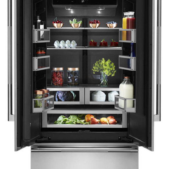 Jenn-Air® 36-Inch Built-In French Door Refrigerator JF36NXFXDE