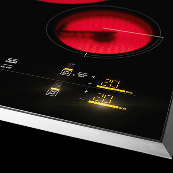 Jennair® Lustre 30" Electric Radiant Cooktop with Emotive Controls JEC4430KS